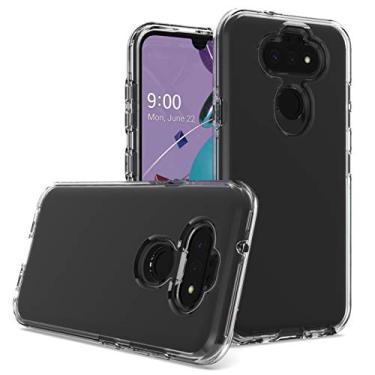 Imagem de CELZEN - Para LG Aristo 5, K31 Rebel, Tribute Monarch, Fortune 3, Phoenix 5, Risio 4, K31, K8X - Capa de telefone transparente - AC2 transparente