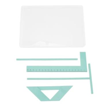 Imagem de Kit de Encadernação de Livros, Acrílico Kit de Capa do Kit de Regulador de BookBinding Kit Making Kit Complete BookBinding Régua Kit Multifuncional Capa de Livro Kit para