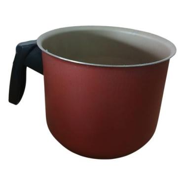 Imagem de Caneca Leiteira Aluminio Antiaderente Fervedor Antiaderente - RL
