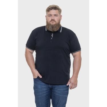 Imagem de Polo Manga Curta Lisa Plus Size