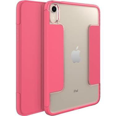 Imagem de OtterBox - Capa Symmetry 360 Elite para iPad mini de 21.1 cm 6ª geração (apenas) - Capa para tablet resistente a arranhões com fólio ajustável e suporte para Apple Pencil (pó vermelho)