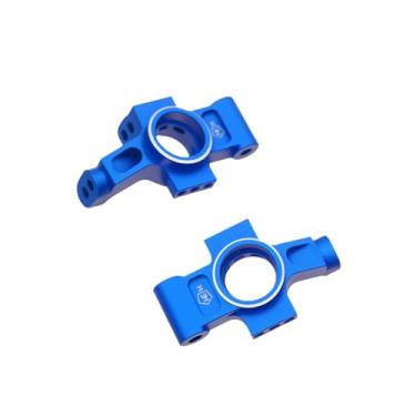 Imagem de Mesimsple Aluminum Rear Stub Axle Carriers for 1/10 4-Tec 4 Tec Drift Mustang RWD Drift Car RTR 105237-4 Series RC Car Upgrade Parts
