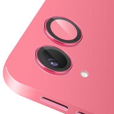 Imagem de Luchantle (2 conjuntos para iPad Air 13 M3/iPad Air 11/iPad 11 A16 (2025), protetor de lente de câmera, vidro temperado 9H, acessórios de decoração de anel de metal (vermelho)