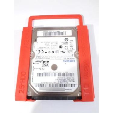 Imagem de Suporte vermelho Para 1 Hdd E Ssd Plástico 3.5 para 2.5 Pol - TQ DESIG