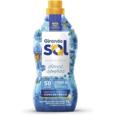 Imagem de Kit c/ 2 Amaciante Girando Sol Doces sonhos 1L