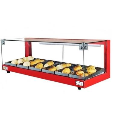 Imagem de B6 - Estufa Beta para salgados 6 bandejas Vermelho - 127V - Omega