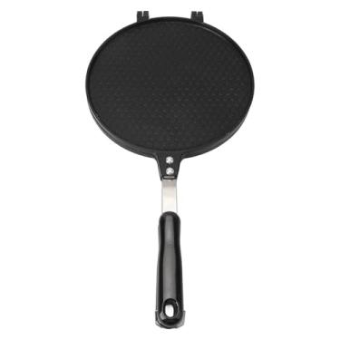 Imagem de Waffle Cone Maker, Tortilla Maker Ice Cream Cone Maker Crispy Omelette Pan Maker Egg Roll Mold Machine para Fogões a Gás de Combustível (Estilo de grade)