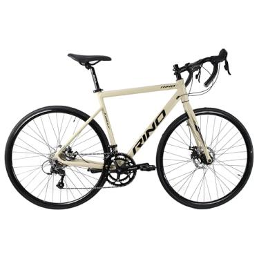 Imagem de Bicicleta Aro 700 Rino Speed Gaya Aluminio 2x9v Disco (Bege, 53)