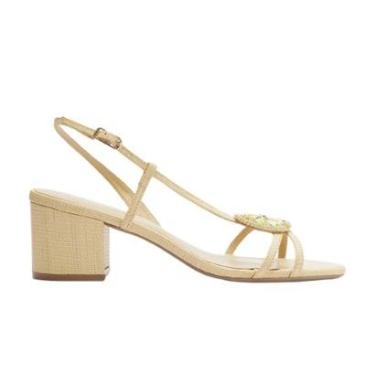 Imagem de Sandália Salto Bloco Limoncello Lançamento Arezzo-Feminino