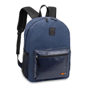 Imagem de Mochila de Costas Sport Masculino Juvenil Super Reforçada Escolar/Trab