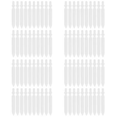 Imagem de TEHAUX 80 peças de pontas de reposição para marcadores de tinta acrílica de 0,7 mm, nylon branco fácil de trocar - refil de ponta de caneta de pintura para estudantes artistas