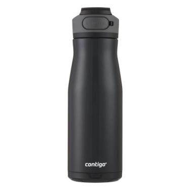 Imagem de Garrafa Térmica Autoseal Cortland Contigo Chill Preta 946ml