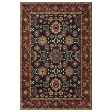 Imagem de Tapete de decoração para quarto, grosso, macio e fofo, para estudo, estilo americano retrô, para sala de estar (200x250 cm/A)