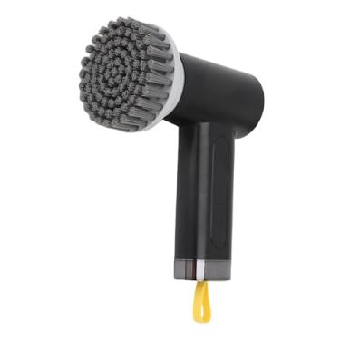 Imagem de Electric Spin Scrubber for Cleaning Banheiro, Escova de Limpeza Elétrica Rotativa 2 Velocidades Cordless Power Shower Scrubber Com 3 Cabeças Substituíveis para Banheiro Cozinha (Preto)