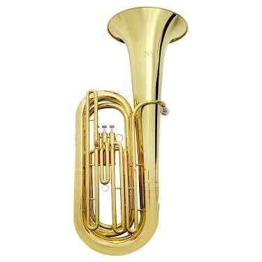 Imagem de Tuba 3 Pistos TU 200 Laqueada Dourada com Case New York