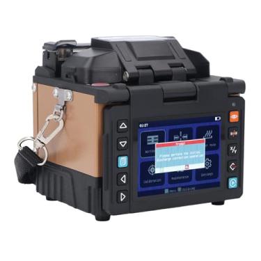 Imagem de Máquina de Splicing de Fusão, 10,8V 4000mAh Battery Fibre Splicer Splicer 100−240VAC 8S Splicing 18S Aquecimento para Monitoramento Segurança (#1)