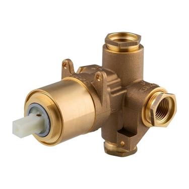 Imagem de Base monocomando para banheira ou chuveiro 1/2&quot; e 3/4&quot; Docol