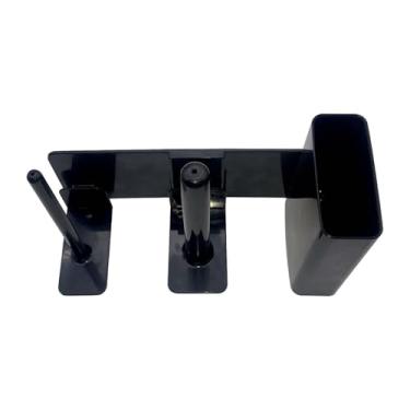 Imagem de DimyFew Acessórios para máquina de raspadinha com suporte para copos e tampas e organizador de canudos para restaurante doméstico