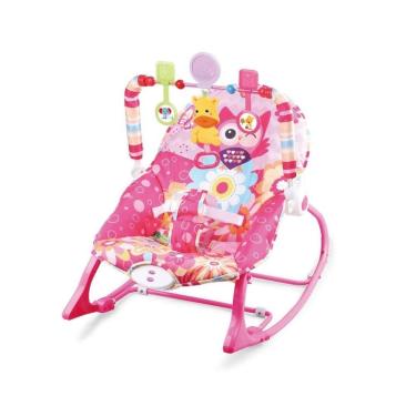 Imagem de Cadeira Bebê descanso Balanço Musical Vibratória Princesas