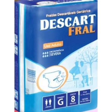 Imagem de Fralda Geriatrica Descartavel Descart Fral G C/08 Un