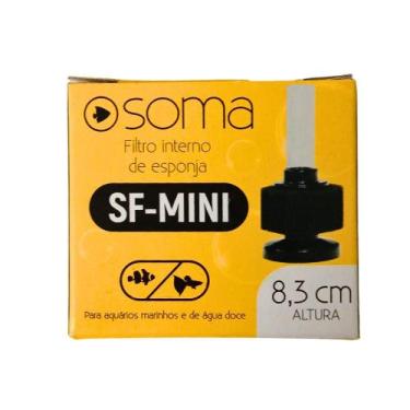 Imagem de Soma Filtro Interno SF-Mini de Esponja Aquário Pequeno
