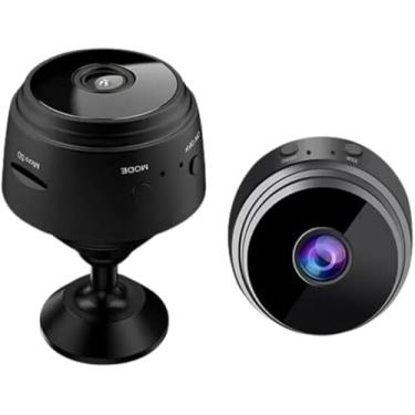 Imagem de Câmera Espiã Mini HD Wi-Fi com Sensor de Presença, Visão Noturna e Suporte de Encaixe, Câmera Espiã Portátil HD com Wi-Fi, Sensor de Presença e Visão Noturna – Ideal para Segurança Residencial