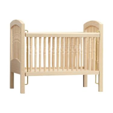 Imagem de Luwecf Berço de Madeira para Casa de Bonecas em Escala 1/12, Berço Moderno de Madeira para Bebê, Cama de Berço para Boneca, Móveis para Casa de Bonecas, Arte