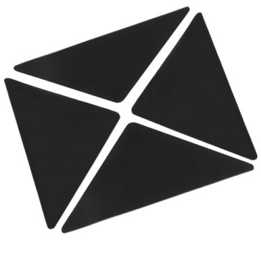 Imagem de Kemcatui Pacote com 10 prendedores de tapete antiderrapante, tapetes de fita reutilizável de dupla face, fita de carpete lavável para pisos de madeira, piso de azulejo, casa de banho, cozinha