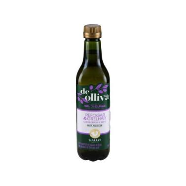 Imagem de Azeite de Oliva Gallo De Olliva Cebola e Alho 500ml, 500ml