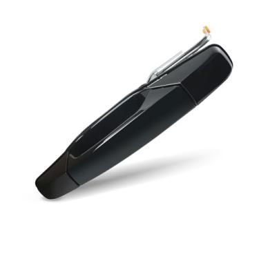 Imagem de Maçaneta externa preta do lado do motorista traseiro esquerdo compatível com Chevy Silverado Suburban Avalanche Tahoe 2007-2014, GMC Sierra Yukon, Cadillac Escalade substitui 15915659, 20954849