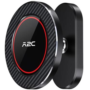 Imagem de A2C Suporte magnético de liga para celular para carrinho de golfe compatível com MagSafe iPhone 16 Pro Max Plus 15 14 13 12 Mini, serve para EZGO, Club Car, Yamaha, ícone, acessórios de carrinho de