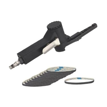 Imagem de Ｂｅｓｇａ Mini lixadeira de cinta, lixadeira de cinta, ferramenta pneumática, ferramenta portátil, rebarbadora angular para móveis industriais de alumínio e, 10x330 Mm