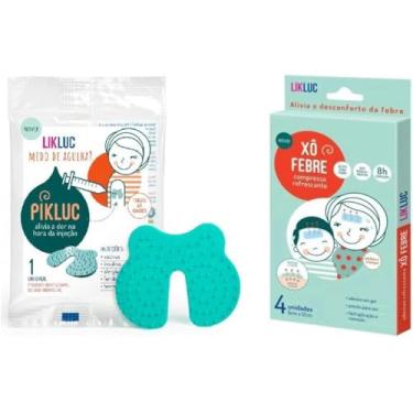 Imagem de Kit Vacinação Infantil: 1 Alívio da Injeção + Xô Febre (4 Unidades)