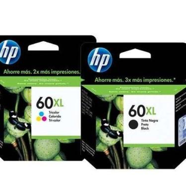Imagem de Kit c/2 cartuchos  60xl  preto + colorido  - Original