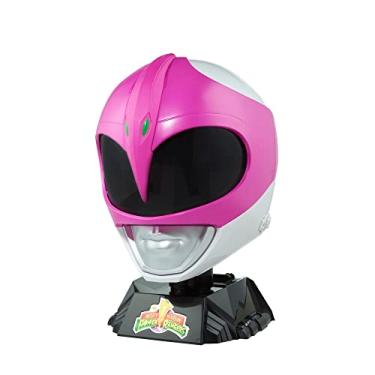 Imagem de Réplica do capacete Mighty Morphin Power Rangers Pink Ranger com suporte de exibição (exclusivo)