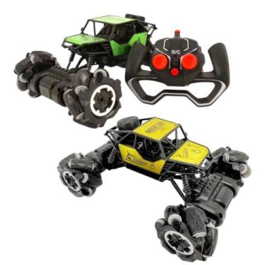 Imagem de Carrinho Gira 360º Off Road Horinzontal Brinquedo Recarregável Control