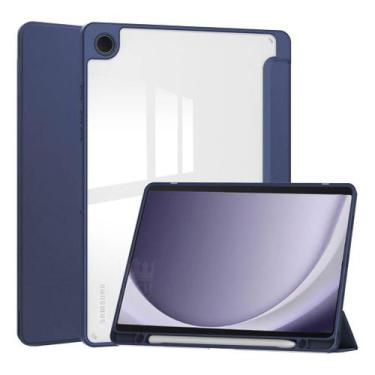 Imagem de Capa Fundo Transparente Para A9+ Plus 11 Polegadas - Pop Shope, Azul-m