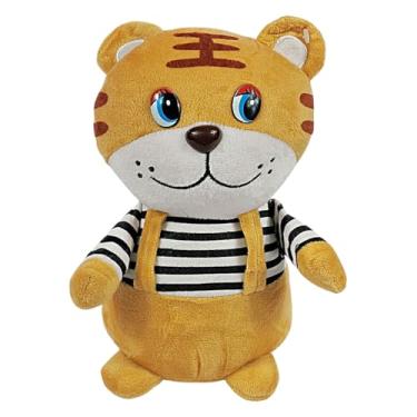Imagem de Tuka Toy, Tigre De Pelúcia Camisa Listrada 22cms - Marrom