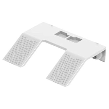 Imagem de Fenteer Plataforma de descanso para tartarugas, pia para animais de aquário, acessórios para terrário, rampa para tartarugas, animais semi-aquáticos, 24.6 Cm X 19.8 Cm X