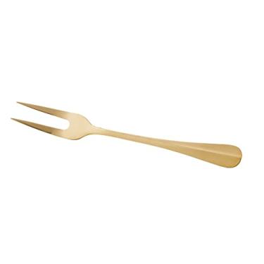 Imagem de LYOR - Garfo para Assado de Aço Inox Positano Dourado 28cm