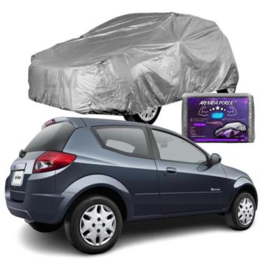Imagem de Capa Para Cobrir Carro Ford Ka 97 a 2013 Impermeável com Elástico sem 