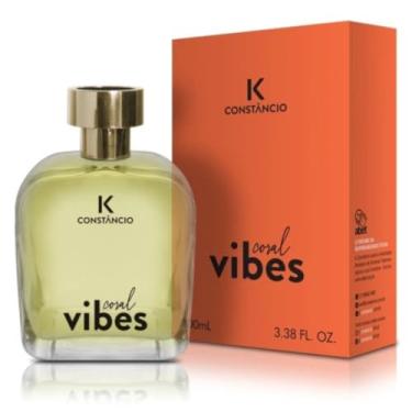 Imagem de Perfume Coral Vibes Deo Colônia Feminina 100ml - K Constâncio