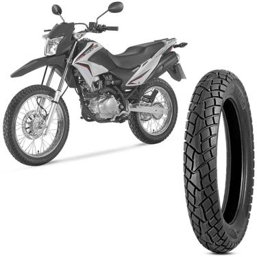 Imagem de Pneu Moto Nxr 150 Bros 110/90-17 60p Traseiro Dual Sport