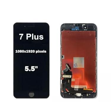 Imagem de Tela LCD Display de Reposição para iPhone 7 Plus, 5.5 Polegadas, 1080x1920 Pixels, com Touch Screen (Branco)