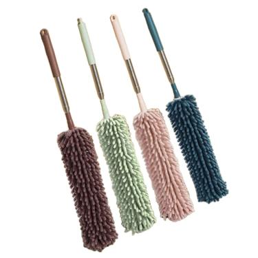 Imagem de Espanador de Microfibra Extensível até 1,30m Lavável Cabo de Inox