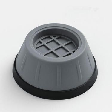 Imagem de Kit 4 Pés Niveladores para Lavadora Universal  Mais Estabilidade e Seg