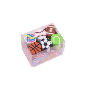 Imagem de Borracha Infantil Divertida em Kit com 6 Unidades - Caravan do Brasil,
