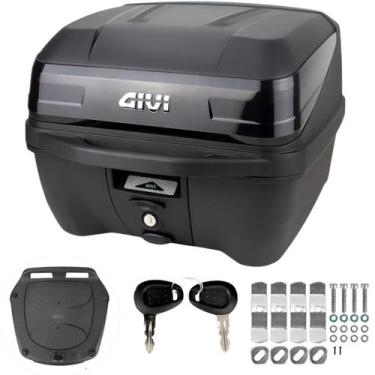 Imagem de Baú Bauleto Givi 33 Litros T33 Traffic Monolock T33nt Preto