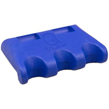 Imagem de Q-Claw QCLAW Suporte portátil para tacos de bilhar/compartimento para moedas - 3 lugares - Azul