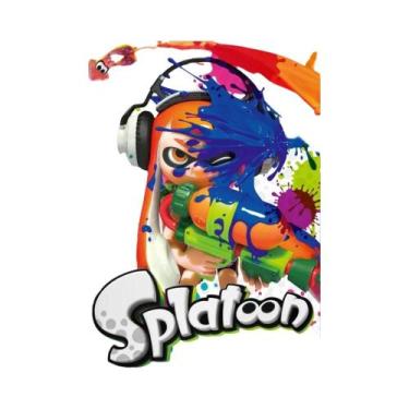 Imagem de Pôster De Arte Anime Splatoon 3 Impressão Em Canvas Decoração De Pared